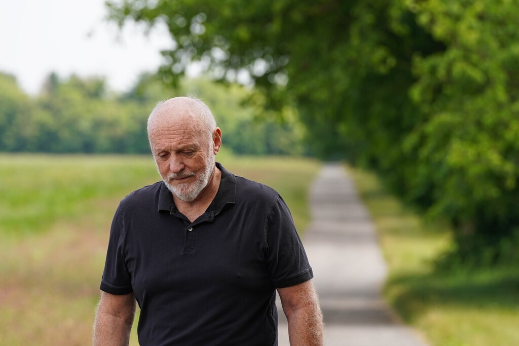 Bob Albiol walks the road to the historic Quarry Master's House on Tuesday, June 13, 2023. He had to build the road to the house himself.