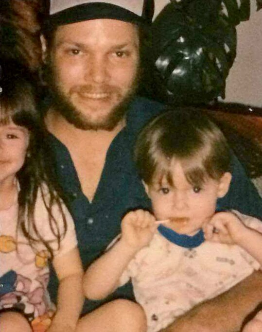 Matthew Schmale with his and Kathy's children, Rachael Jameson and Matt Schmale Jr.
