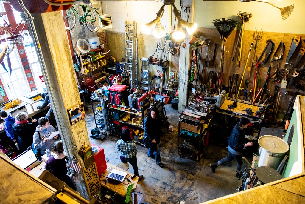 Baltimore's only tool-lending library, a look inside Station North Tool Library.