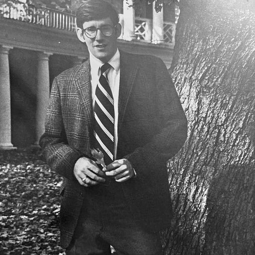 A young Richard Manning Berkeley at the University of Virginia.