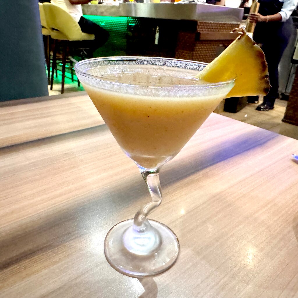 Konoko's Island Gyal cocktail, with pineapple, rum and coconut, is among the restaurant's most popular drinks.