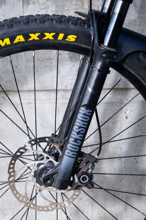 The Ridge Rider's front shocks absorbed the dents, dings and potholes of Baltimore's roads like they were nothing.