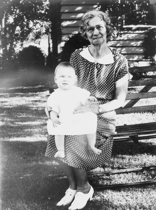 Rick Hutzell's mother and her grandmother. What kids call their grandparents can be a choice.