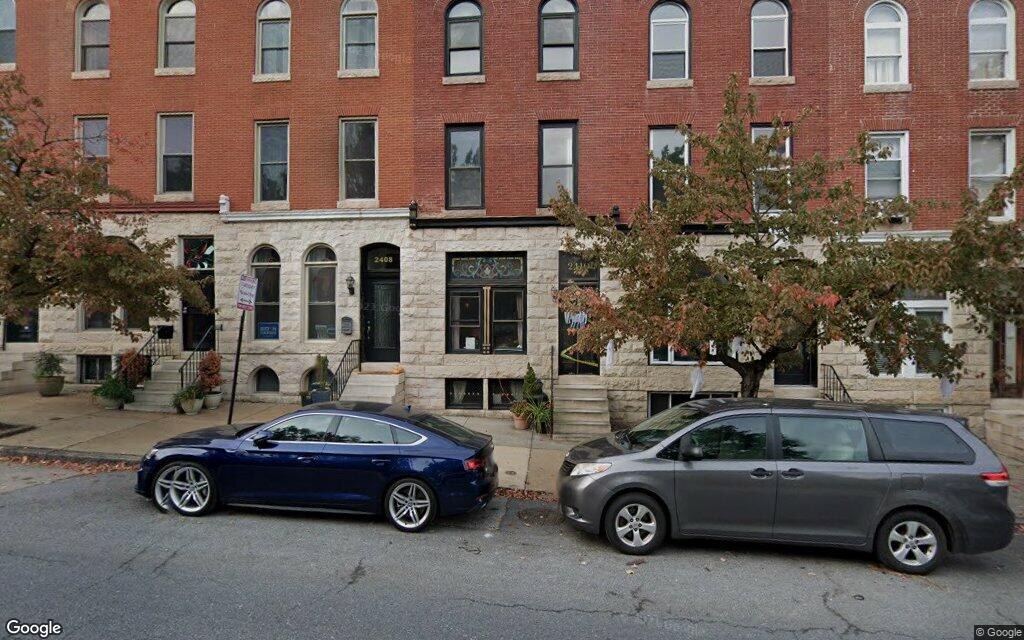 $635,000, townhouse at 2408 Baltimore Street