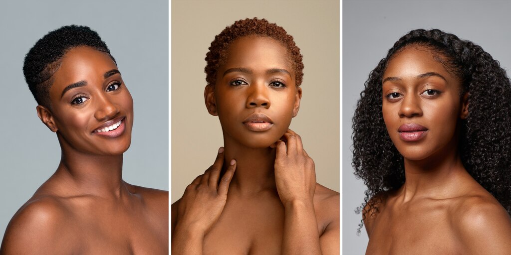 Alvin Ailey American Dance Theater dancers, from left: Alisha Rena Peek, Jessica Amber Pinkett, and Corrin Rachelle Mitchell.
