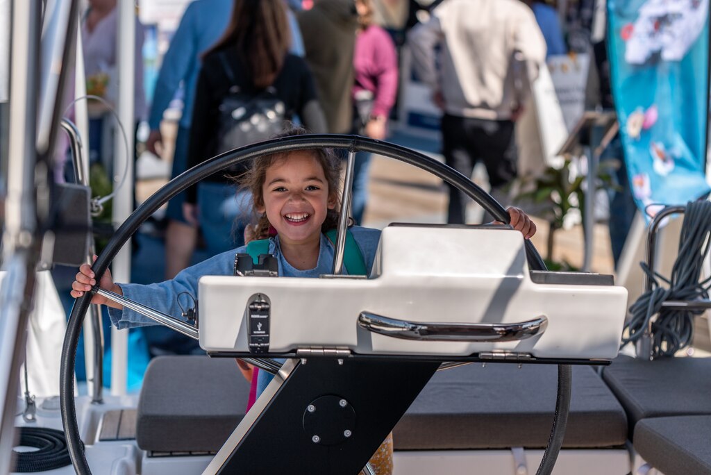 Captain Parker at the Sailboat Show
