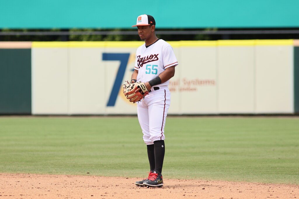 Luis Guevara played with the Chesapeake Baysox for a short while in 2025.