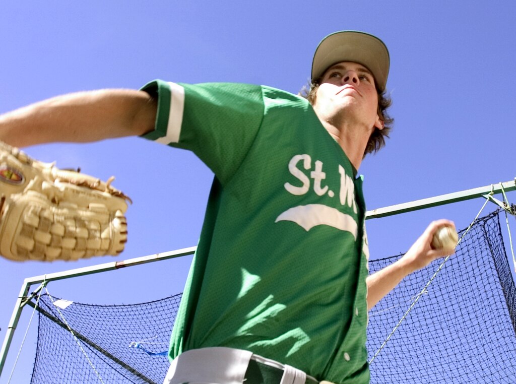 March 16, 2005; Phoenix, AZ, USA; Brian Matusz, pitcher at St. Mary's High School, is among a group of Arizonans who could be selected in today's baseball draft.