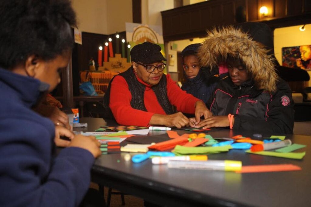 Annual Kwanzaa celebration at the Banneker-Douglass Museum in Annapolis.