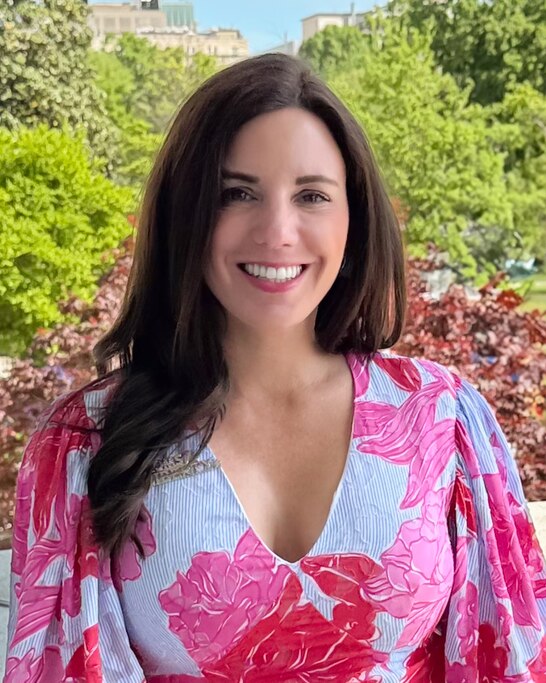 Rosalind Hanson, head of the Montgomery County chapter of Moms for Liberty.
