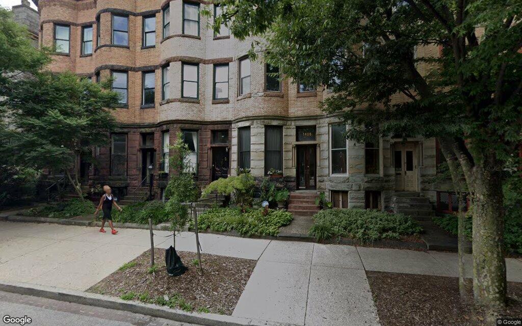 $570,000, townhouse at 1404 Mount Royal Avenue