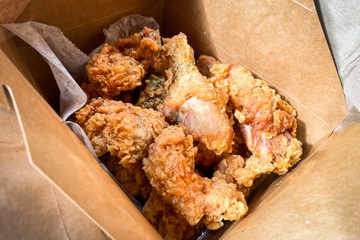 The Korean fried chicken at Kong Pocha on May 2, 2025.