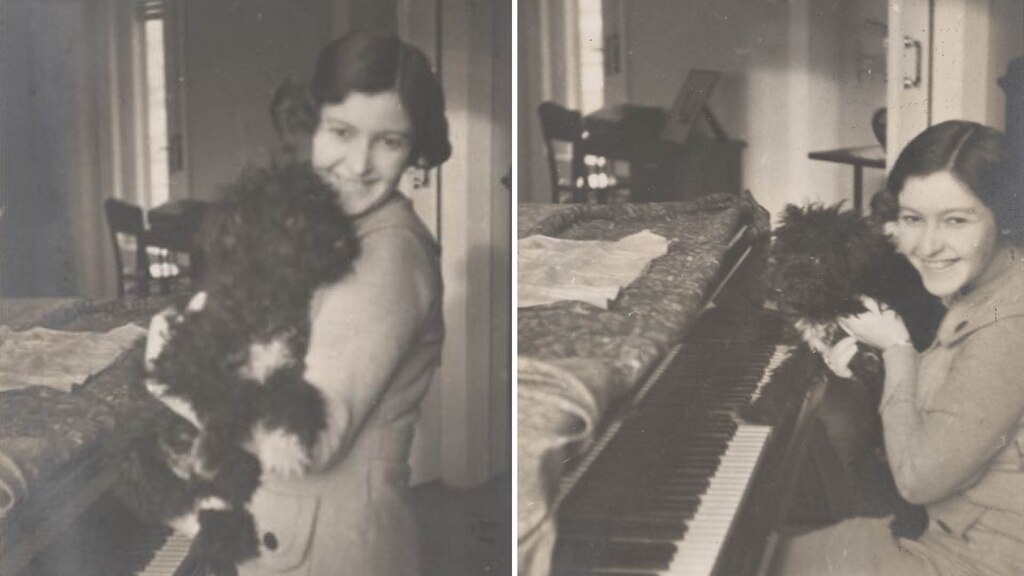 Undated photo of Agi Jambor, from her husband, Imre Patai's, diaries and albums.