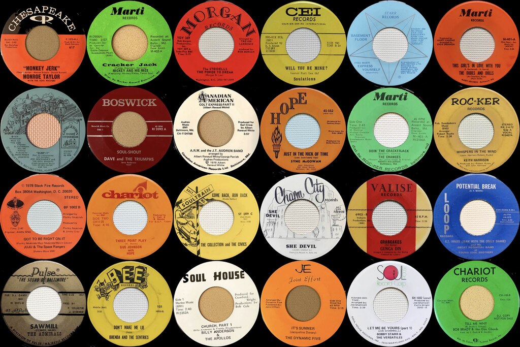 A selection of records from Crate Gatsby.