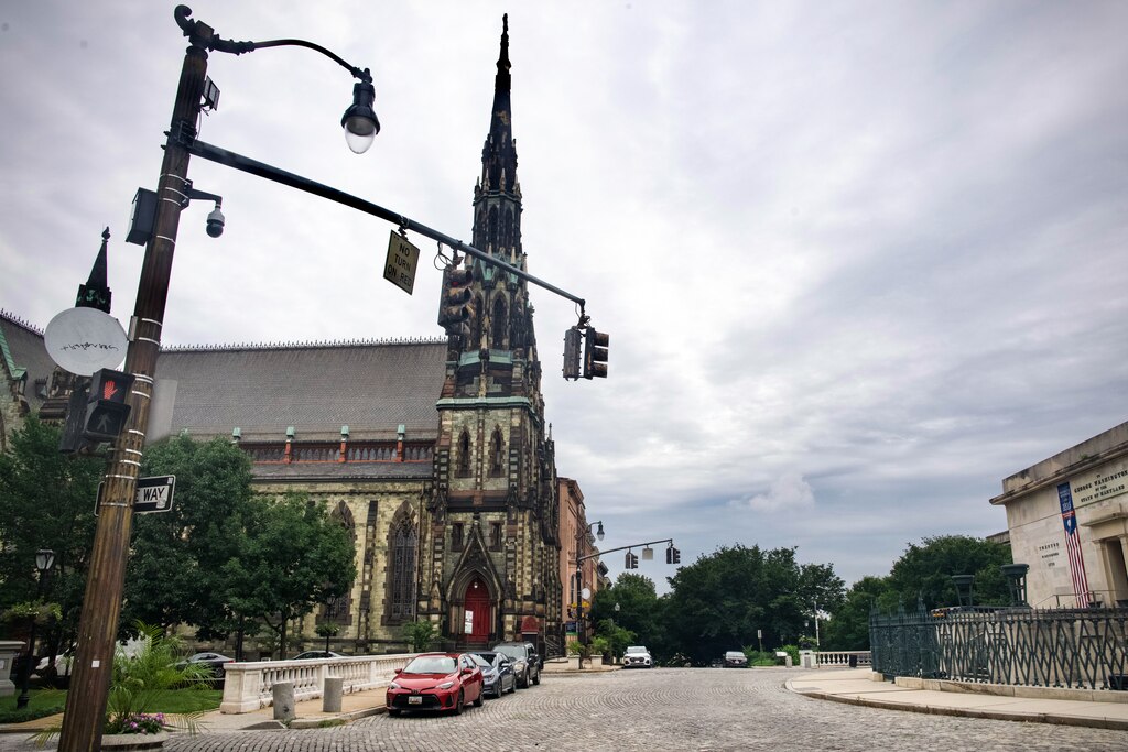 Mount Vernon Place United Methodist Church on Wednesday, July 2, 2025.