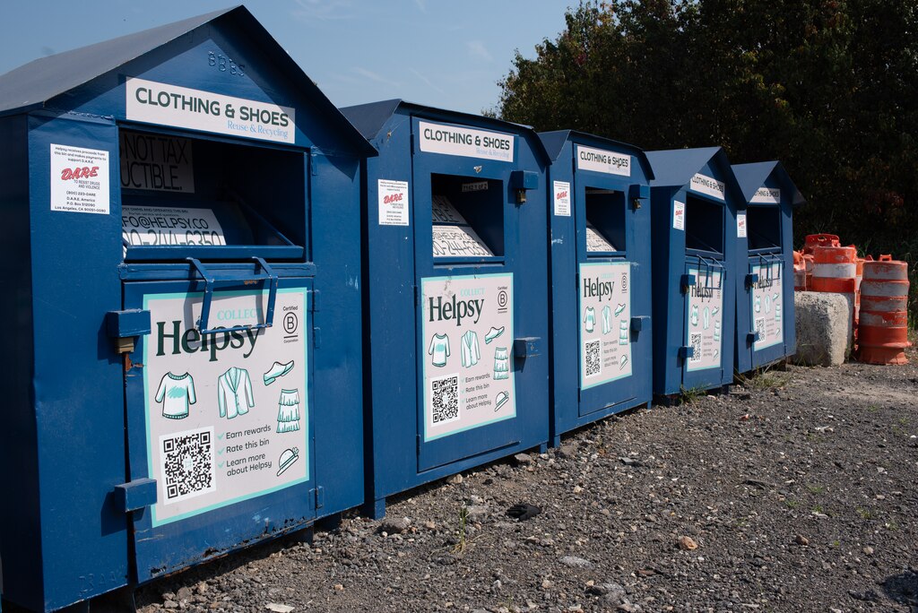 You can recycle clothing and shoes in Baltimore County as well. September 7, 2023.
