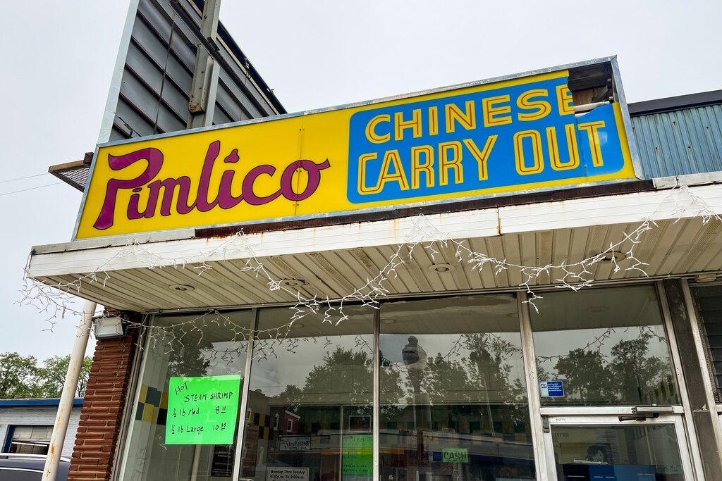 Just two blocks away from the race track, Pimlico Chinese Carry Out has been serving shrimp yak a mein for generations.