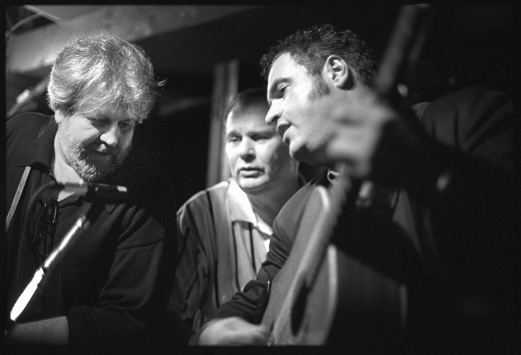 Norman Wright, Dick Smith, and Bob Perilla performing at Madam's Organ in Washington, D.C., in 1999.