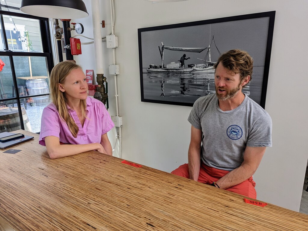 Forward Brewing owners Claire and Cam Bowdren talk about their two-year partnership with Annapolis Pride.