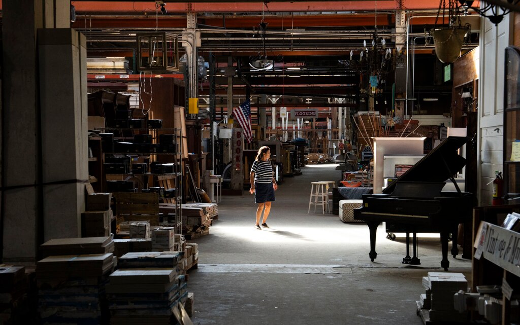 The Second Chance warehouse in Baltimore on October 31, 2024.