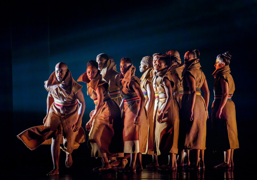Alvin Ailey American Dance Theater in Hope Boykin's 'Finding Free.'