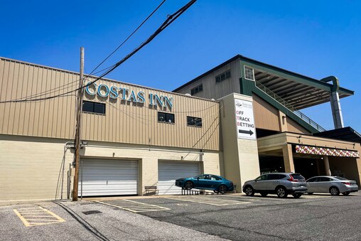 The owners of Dundalk staple Costas Inn are launching the restaurant's second location, this time in the Maryland State Fairgrounds, less than three months after the death of Costas Triantafilos, the patriarch and horse racing enthusiast who had dreamed of the project. The new restaurant sits next to the Off Track Betting facility and overlooks the fairground's racetrack. Photographed Wednesday, June 4, 2025.