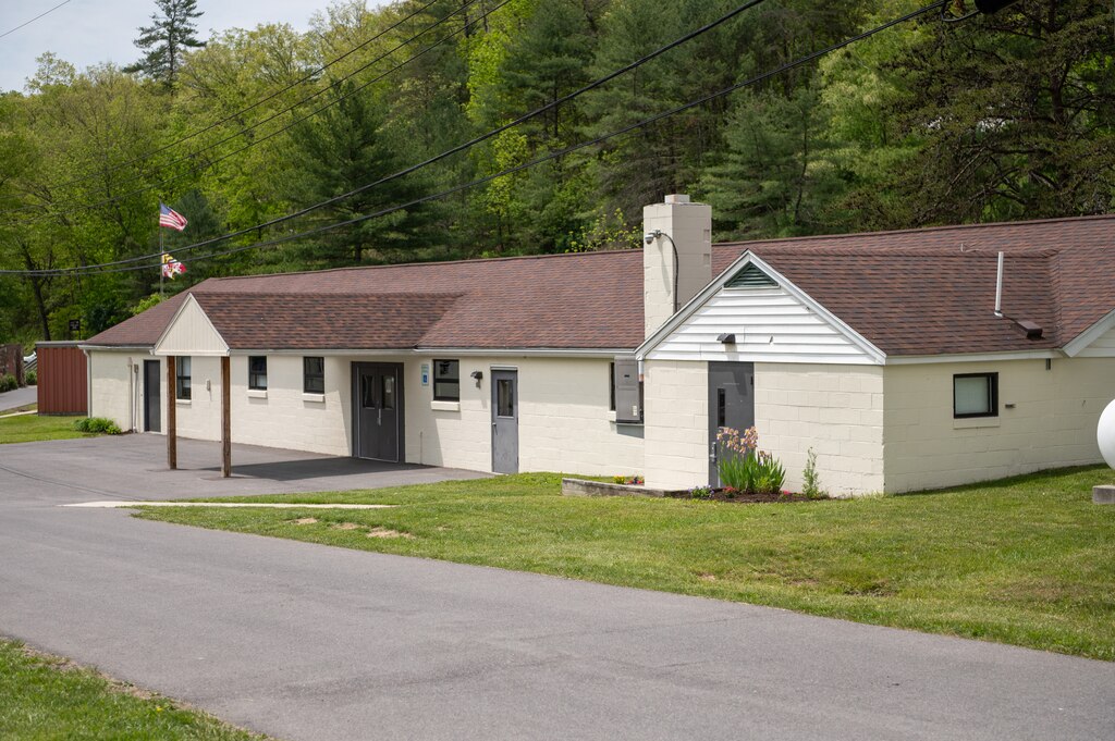The schoolhouse at Green Ridge Youth Center, where residents take classes 6 hours daily, year-round.