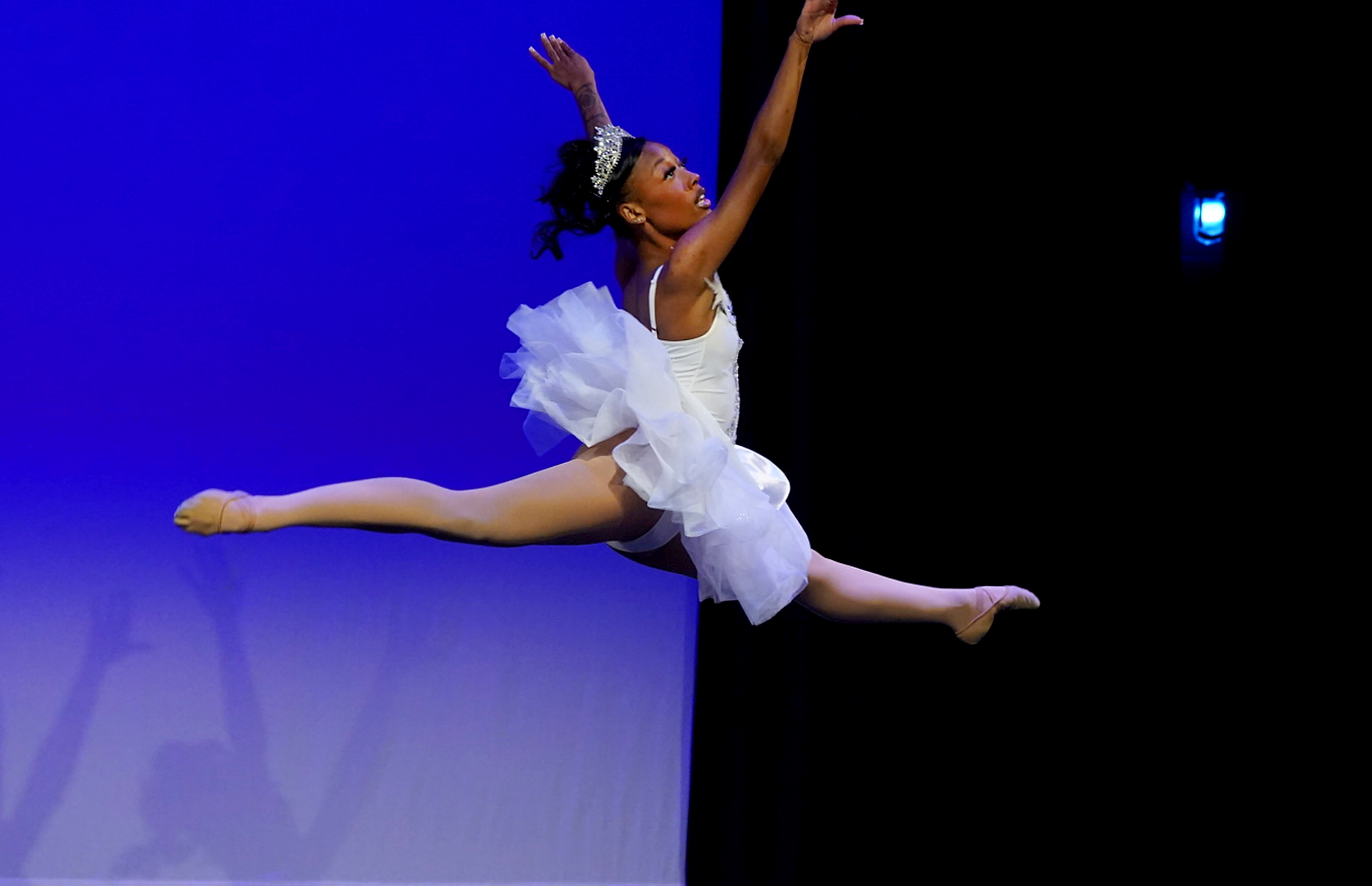 Photos are from Morton Street Dance Center's performance of The Nutcracker, cast--particularly cast members of color who are in lead positions. The Snow Queen and The Nutcracker should be highlighted.  (Snow Queen) NaTori Blackman-Gray.