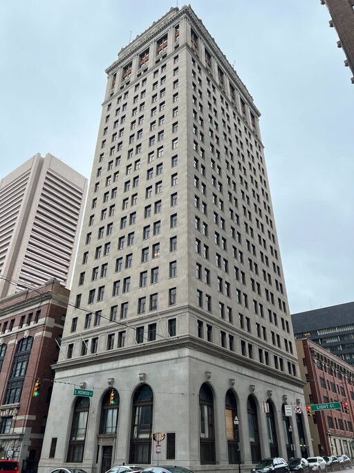 The City Council committee has authorized the sale of the century-old 7 E. Redwood Street building. Pending some improvements, the property was appraised at $10 million in July.