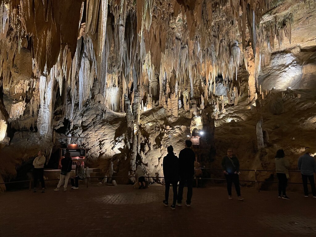 The Great Stalacpipe Organ in Luray Caverns.