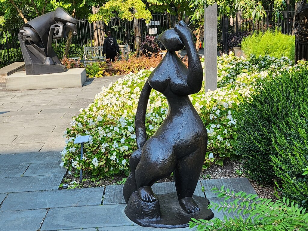 Statues in the Baltimore Museum of Art Sculpture Gardens