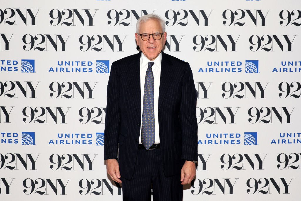 David Rubenstein attends an events at 92NY in New York in October 2023.