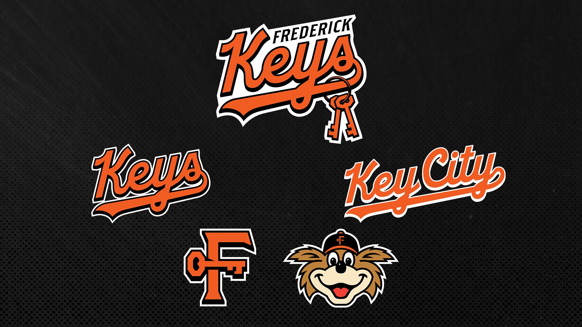 New logo designs for the Frederick Keys.