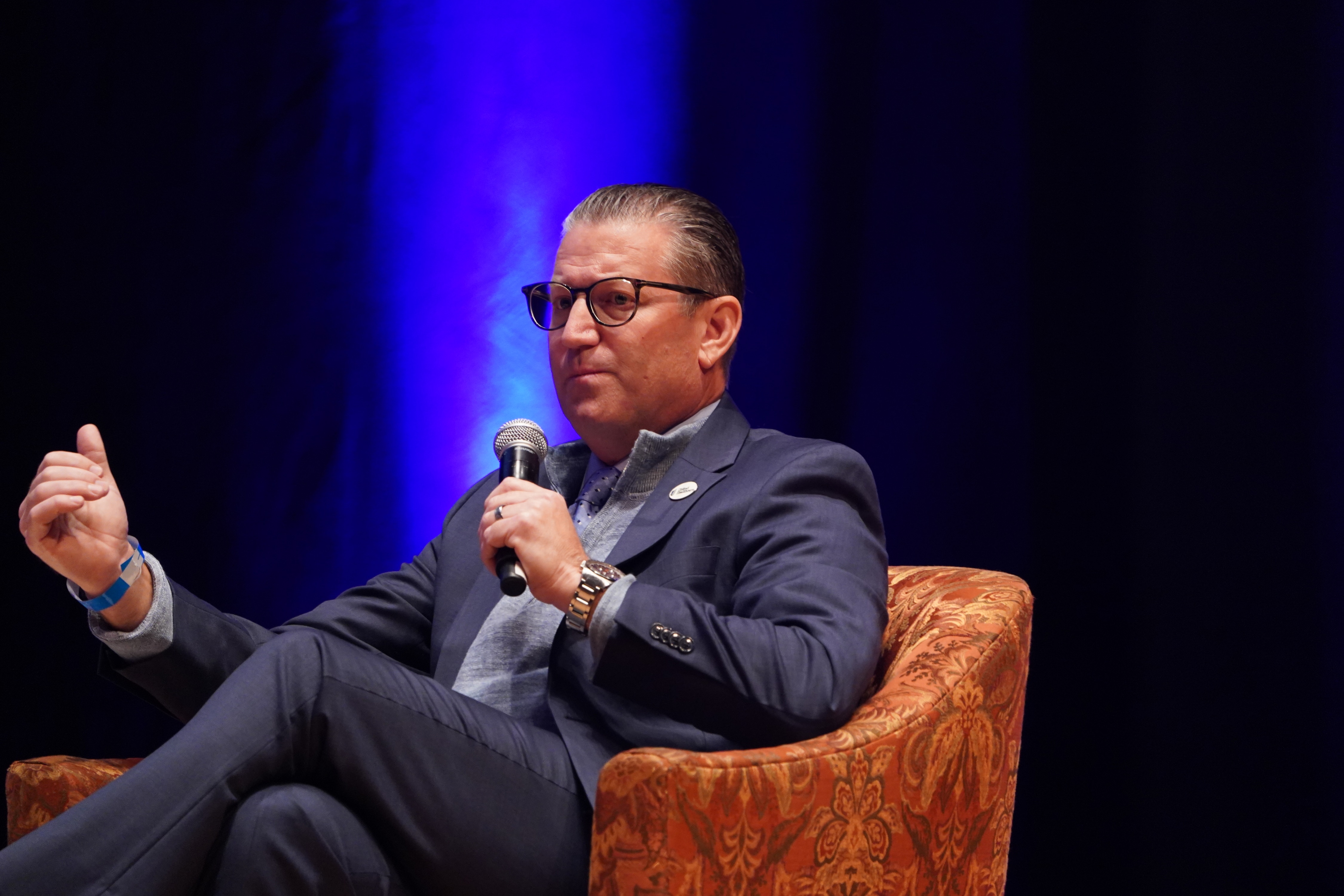 Joe Ochipinti, the chief executive of UnitedHealthCare - Mid Atlantic Market, joined a panel at iMPACT Maryland, a thought-leadership conference hosted by The Baltimore Banner on Tuesday, Oct.10, 2023, in Baltimore.