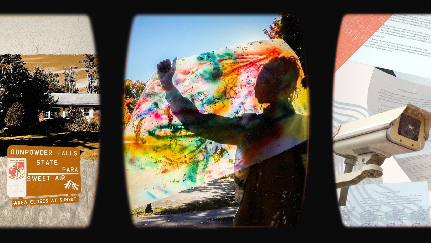 Lead art from three of my favorite Baltimore Banner stories.