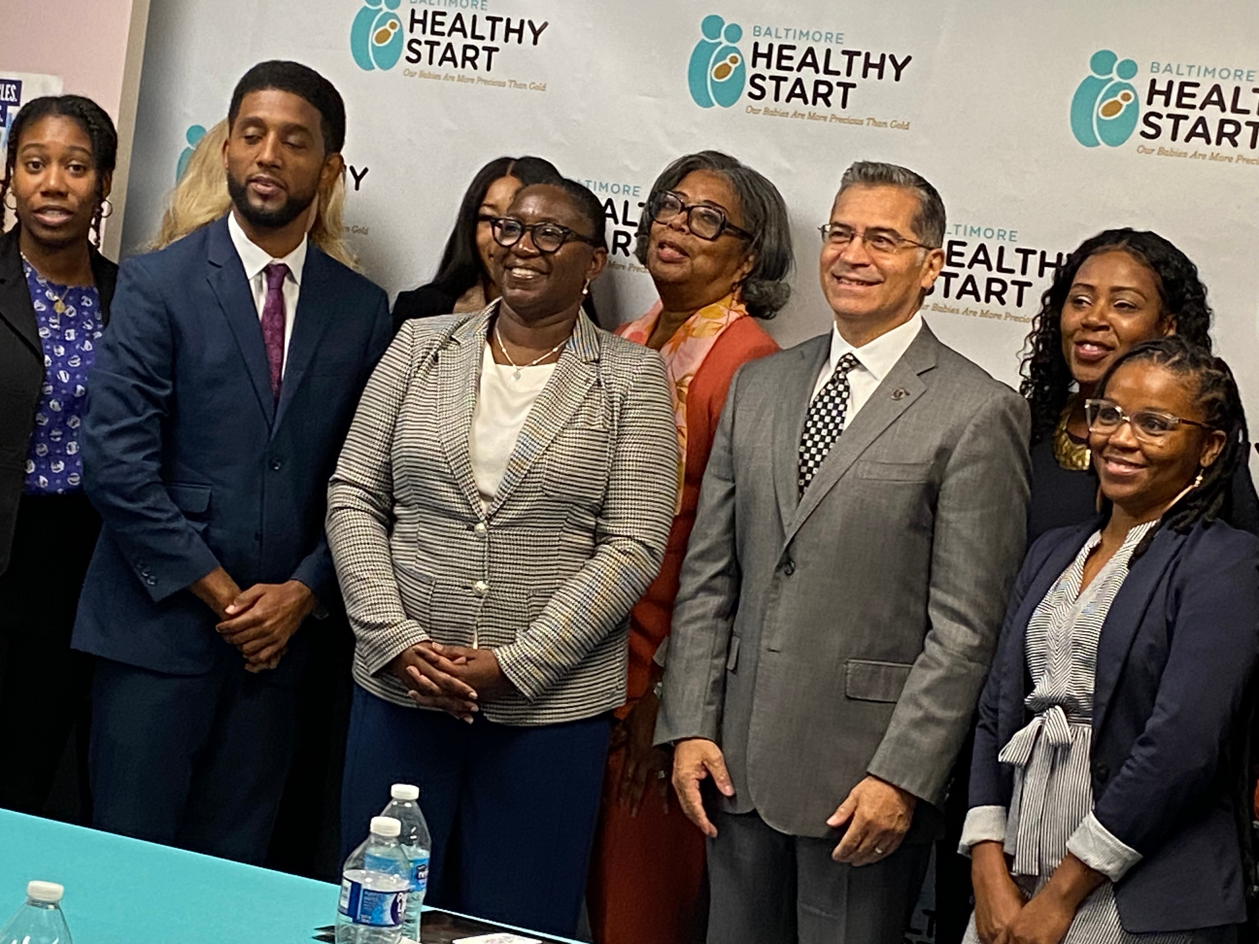 Kesha Baptiste-Roberts, center, a researcher and an associate professor in the public health program at Morgan’s School of Community Health and Policy, will lead a research network designed to reduce disparities in maternal health.