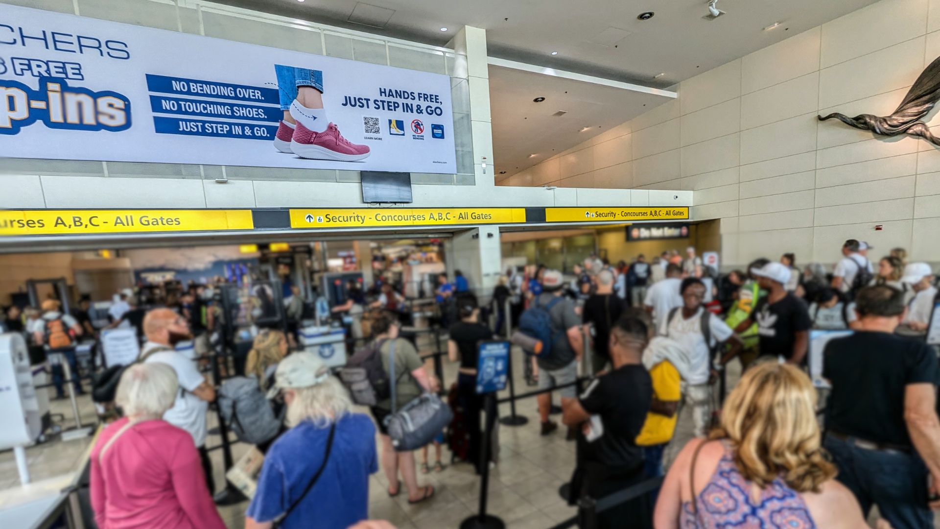 I blame the TSA for the way people dress at BWI Thurgood Marshall Airport. Comfy to the point of slobby is the only way to travel.
