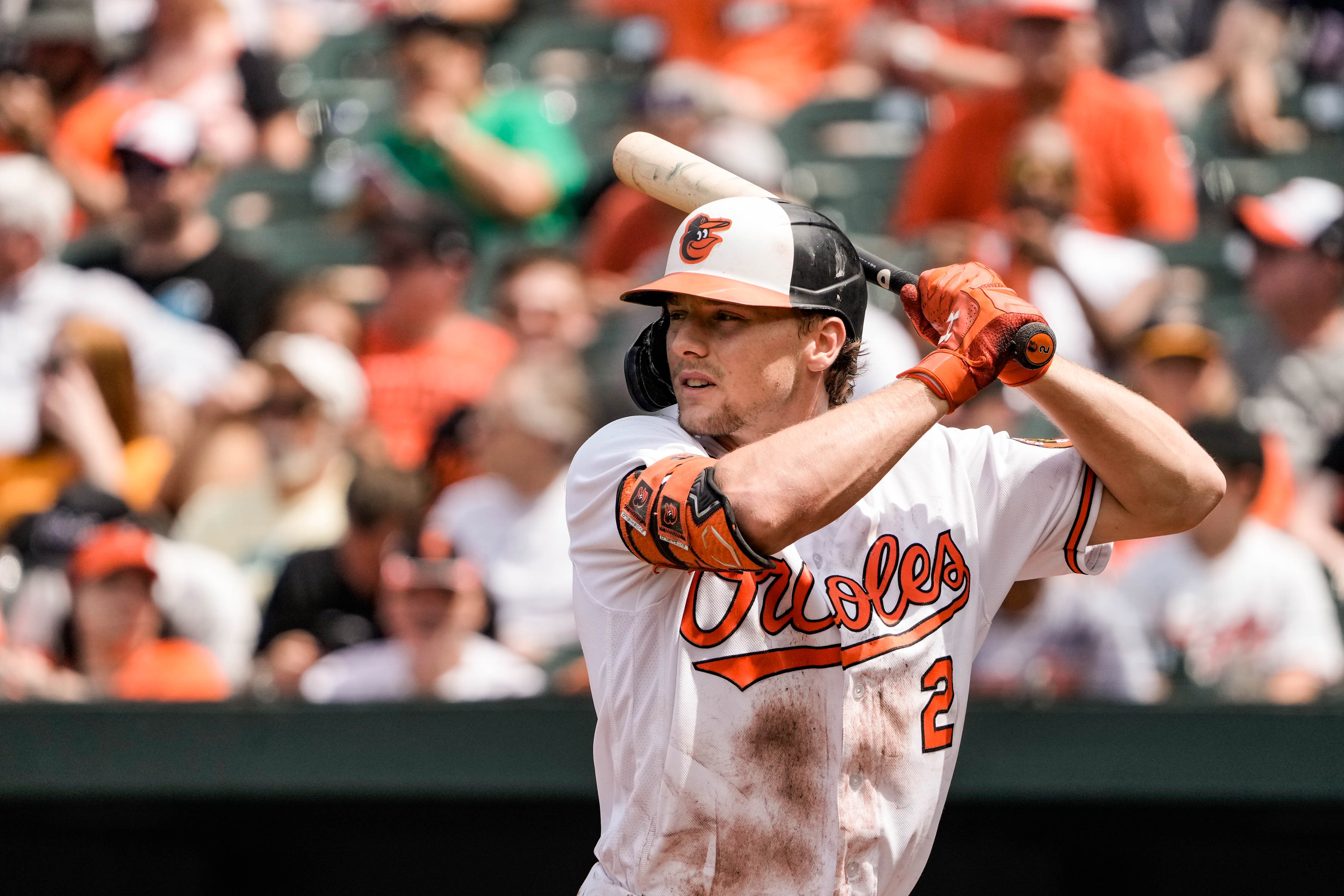 Orioles designated hitter Gunnar Henderson hit the first home run against a left-handed pitcher of his career and scored three times as Baltimore beat the Dodgers 8-5.
