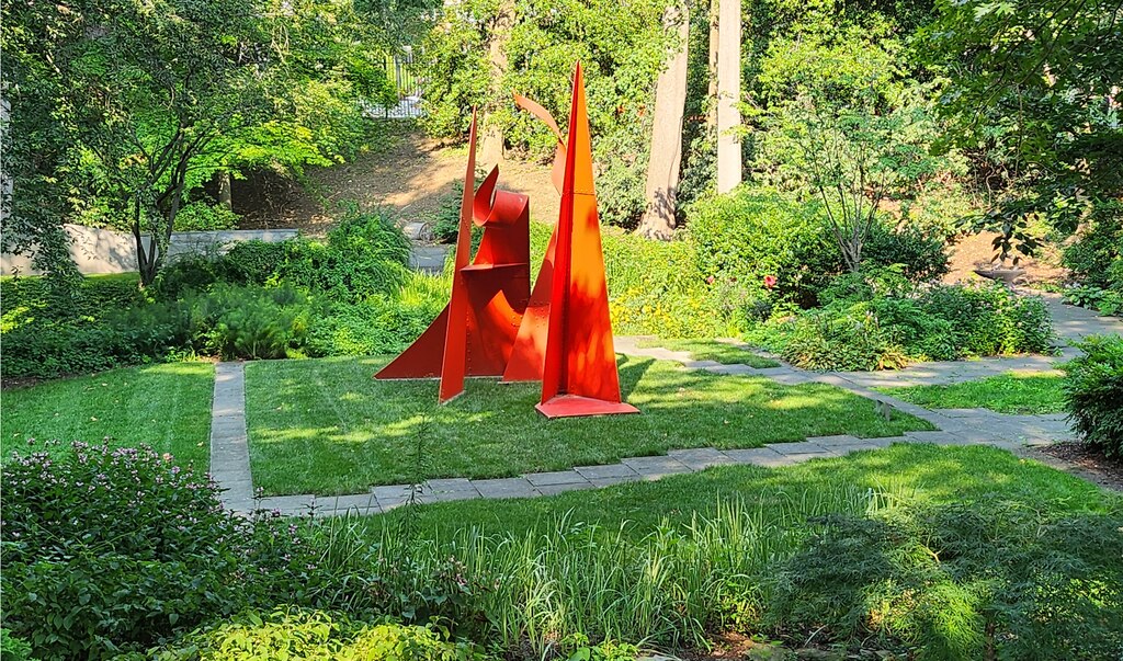 Statues in the Baltimore Museum of Art Sculpture Gardens