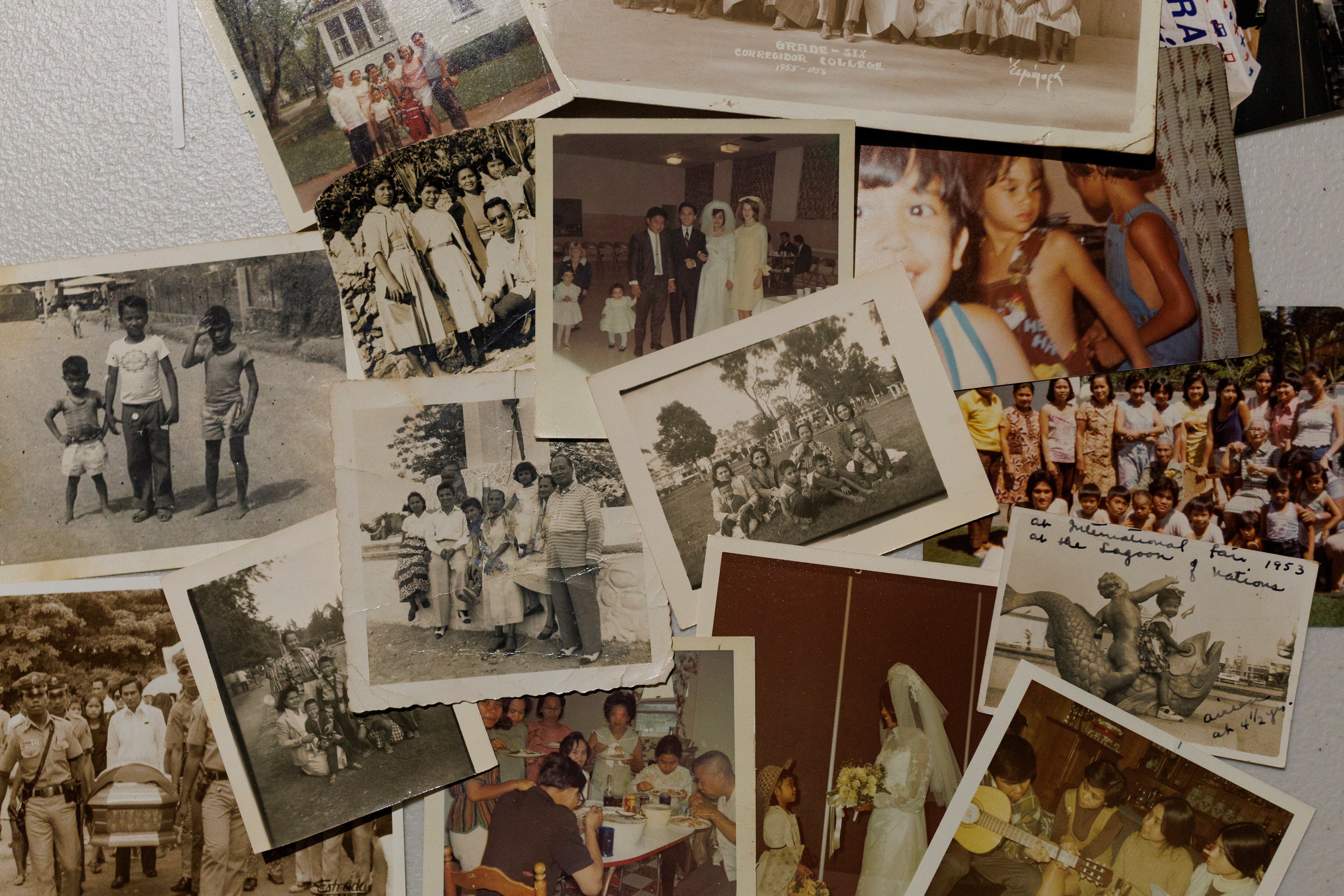 Photographs of Jon Melegrito and other family members in both the Philippines and the U.S. The family continues to celebrate Philippine Republic Day, even as he says this year feels different.