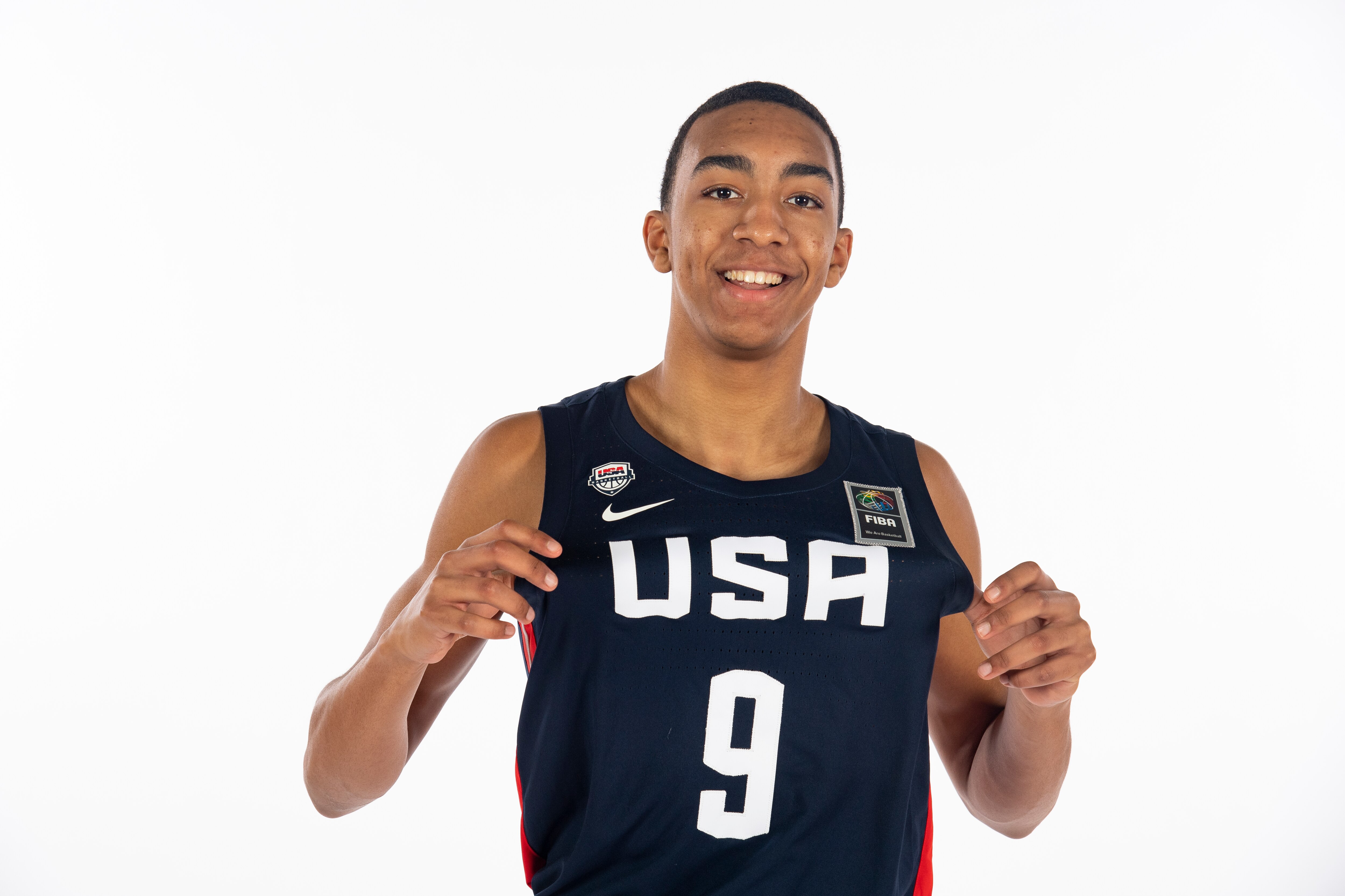 Bryson Tucker won a Gold Medal playing for the USA Basketball National Team at the 2021 FIBA Americas U16 Championship