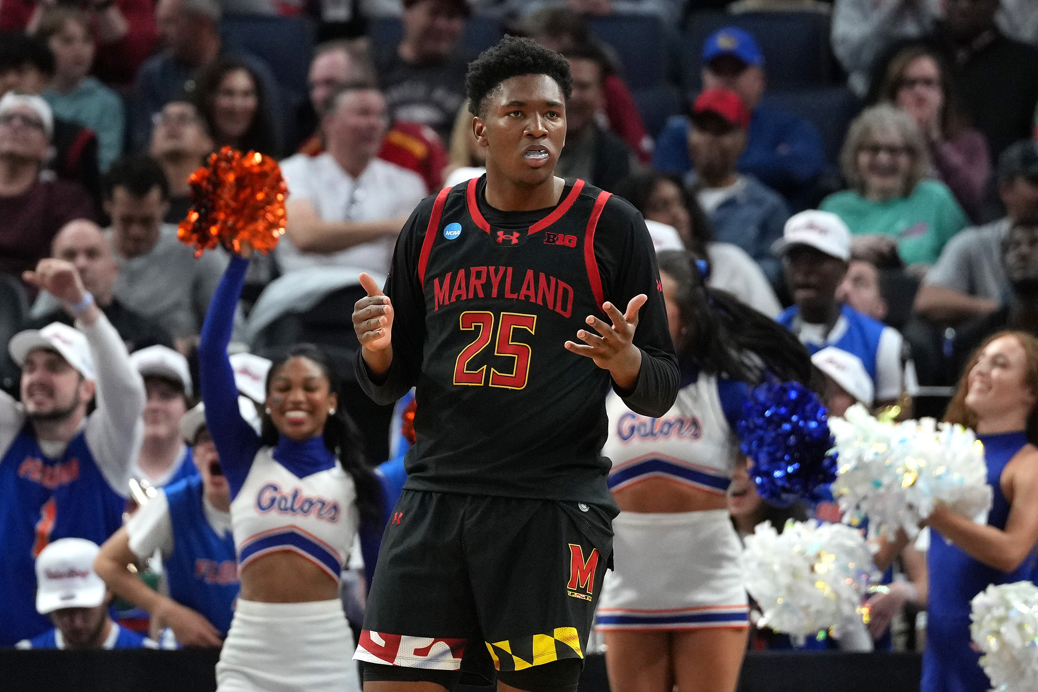 Derik Queen and the No. 4-seeded Terps had no answers for top seed Florida.