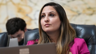Del. Dalya Attar, a Baltimore City Democrat, listens to floor debate at the Maryland State House on Monday, March 20, also known as Crossover Day in Annapolis. General Assembly session rules require bills to pass one chamber — either the House of Delegates or the state Senate — by the end of the day on Monday, to ensure the other chamber will consider it.