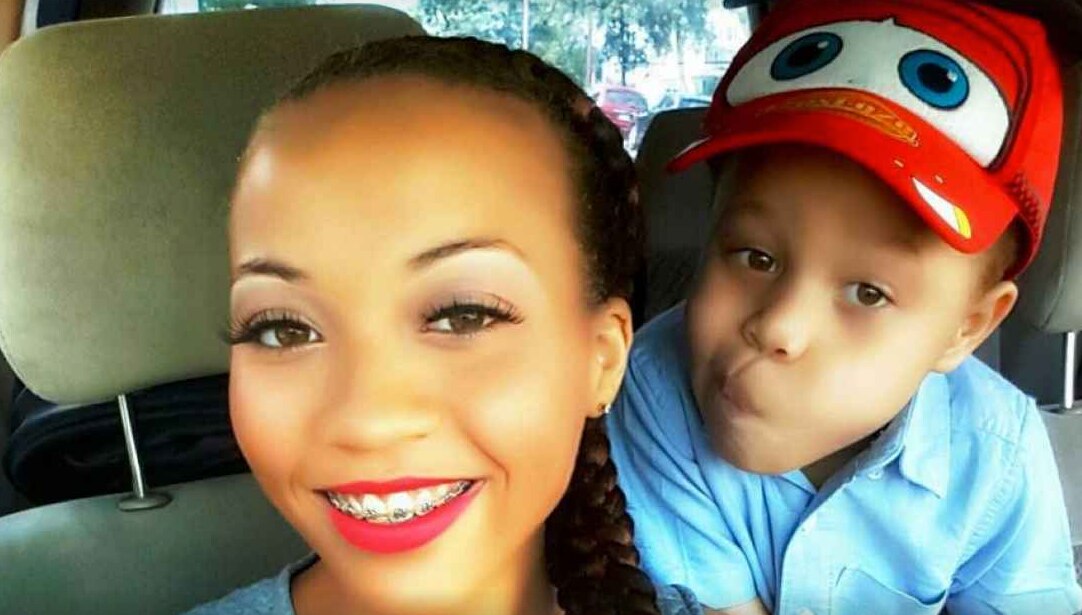 Korryn Gaines and her son, Kodi, in an undated photo.
