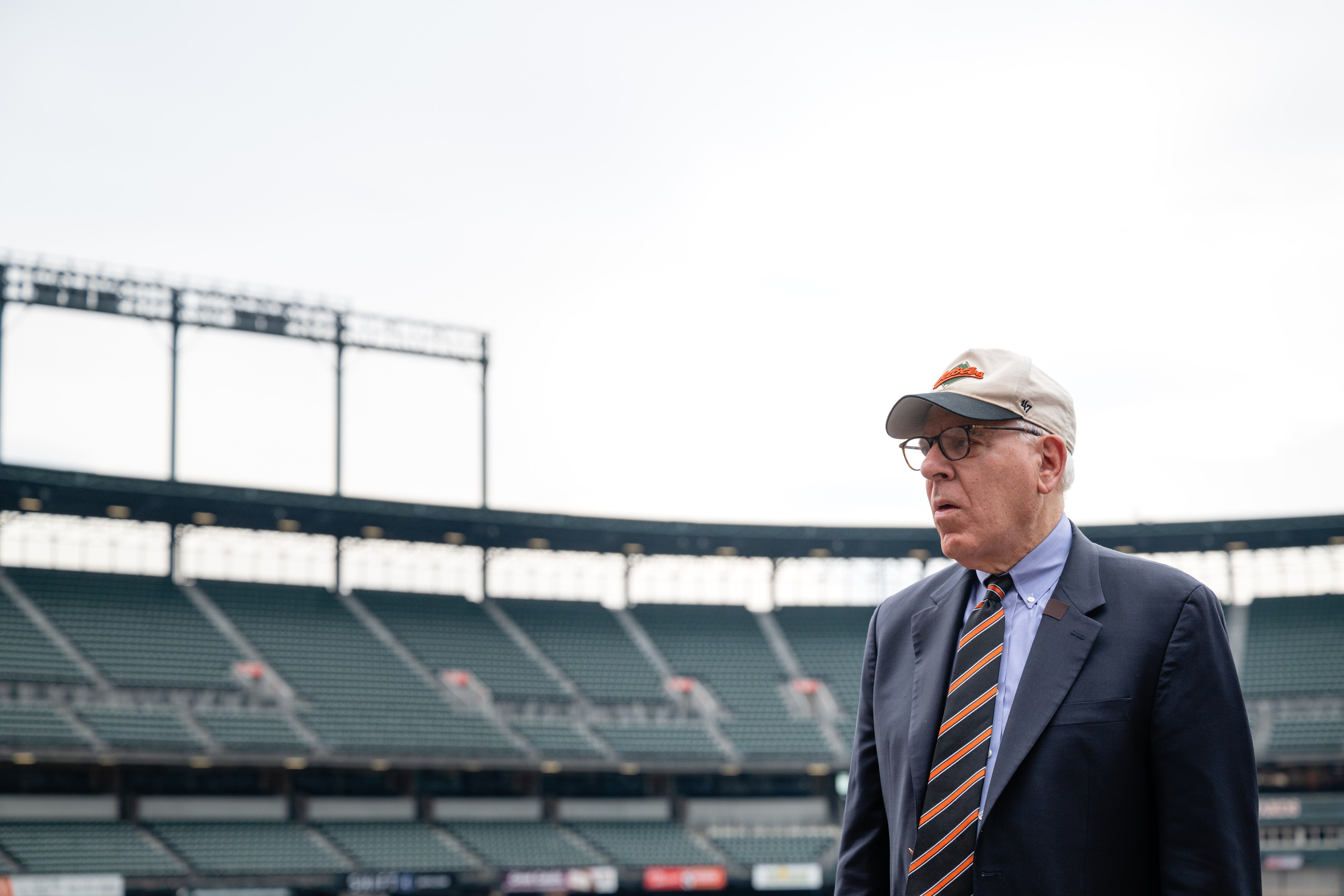 Orioles owner David Rubenstein used Saturday’s press conference to announce Samuel Basallo’s contract extension to send a message to other players.