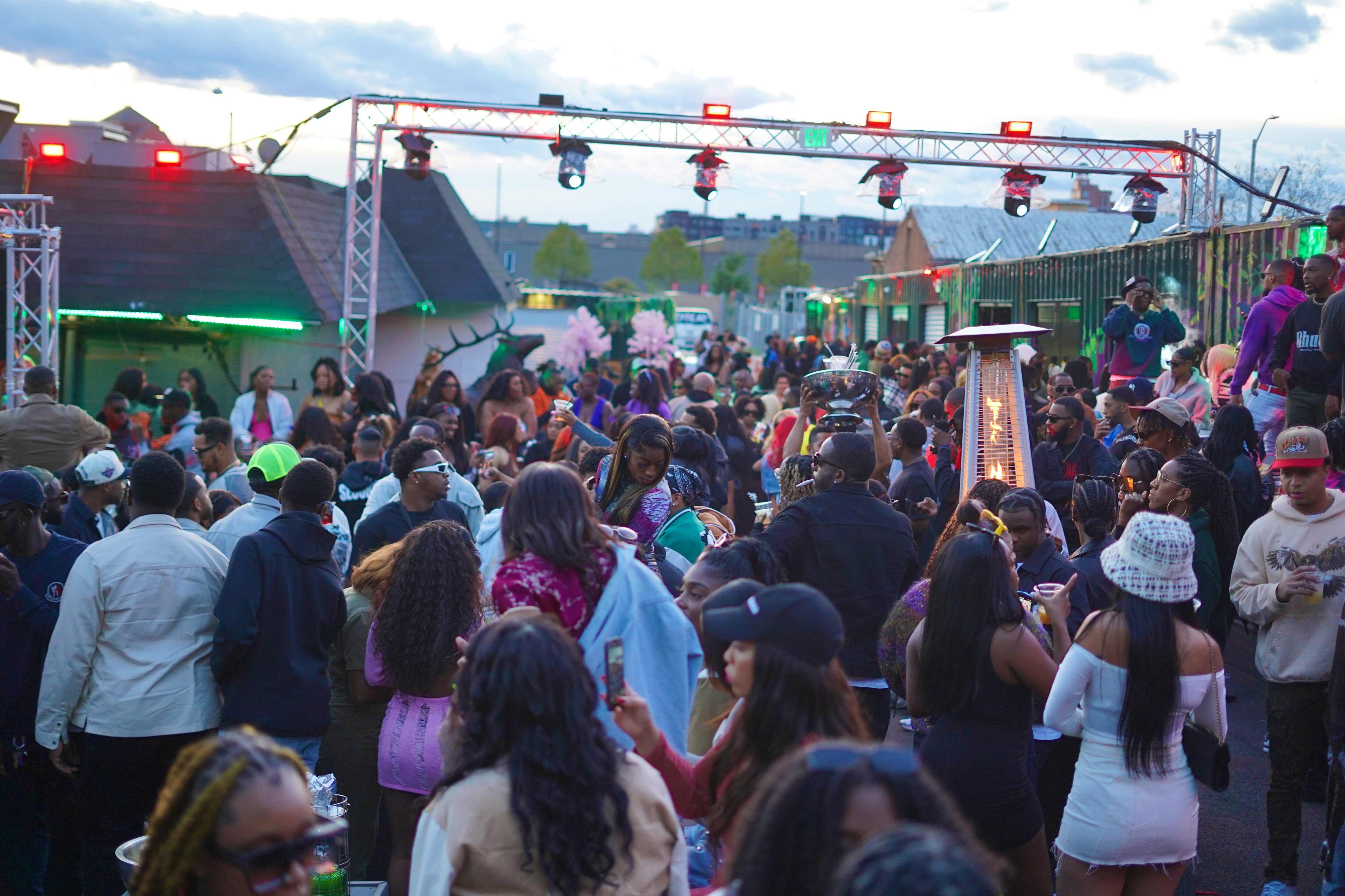 The scene of a previous MimosaCity event hosted in Baltimore City.