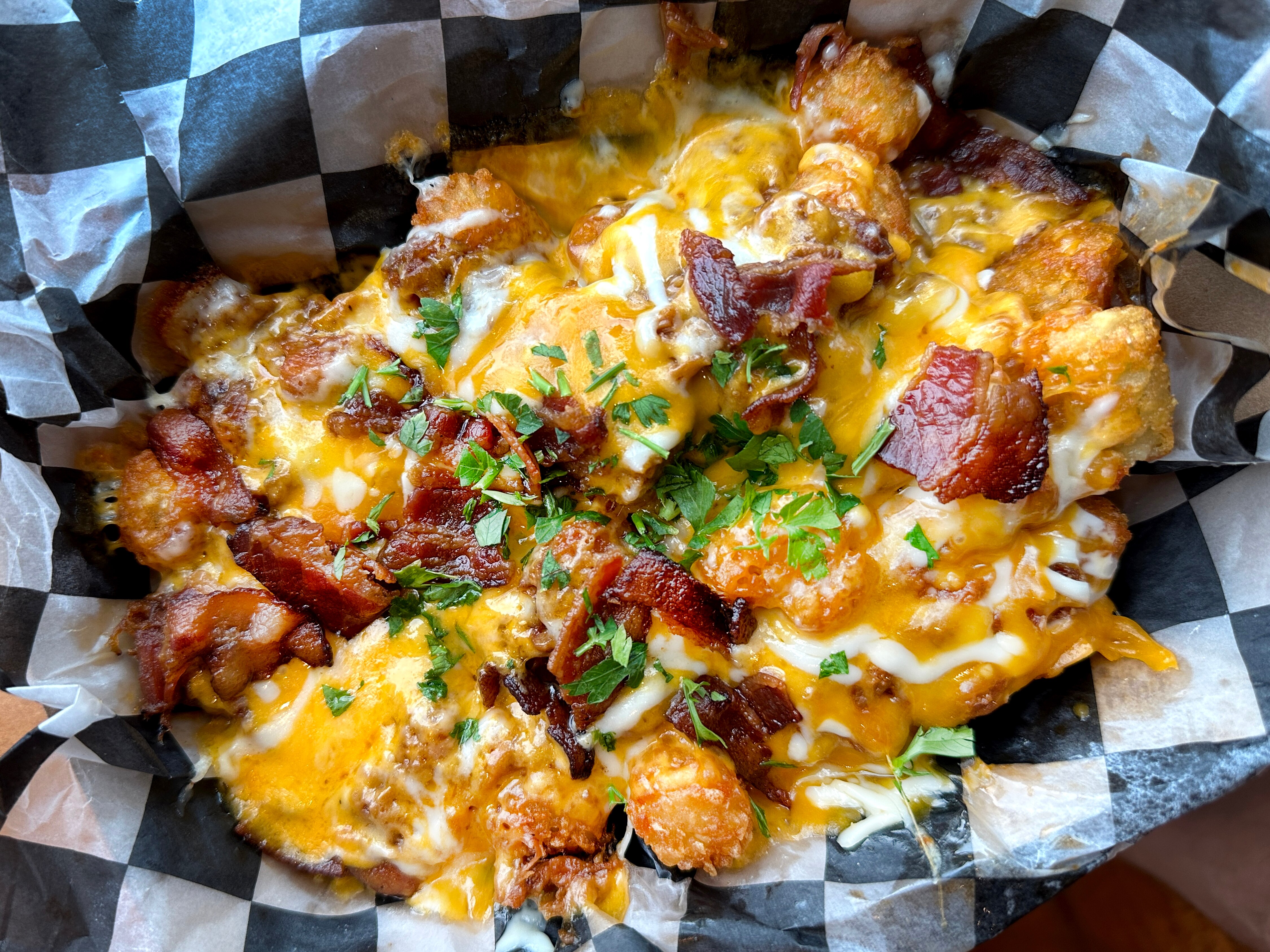 Get ready to tackle the ultimate tot challenge at Max’s Taphouse in Fells Point with their Taphouse Tater Bowl.