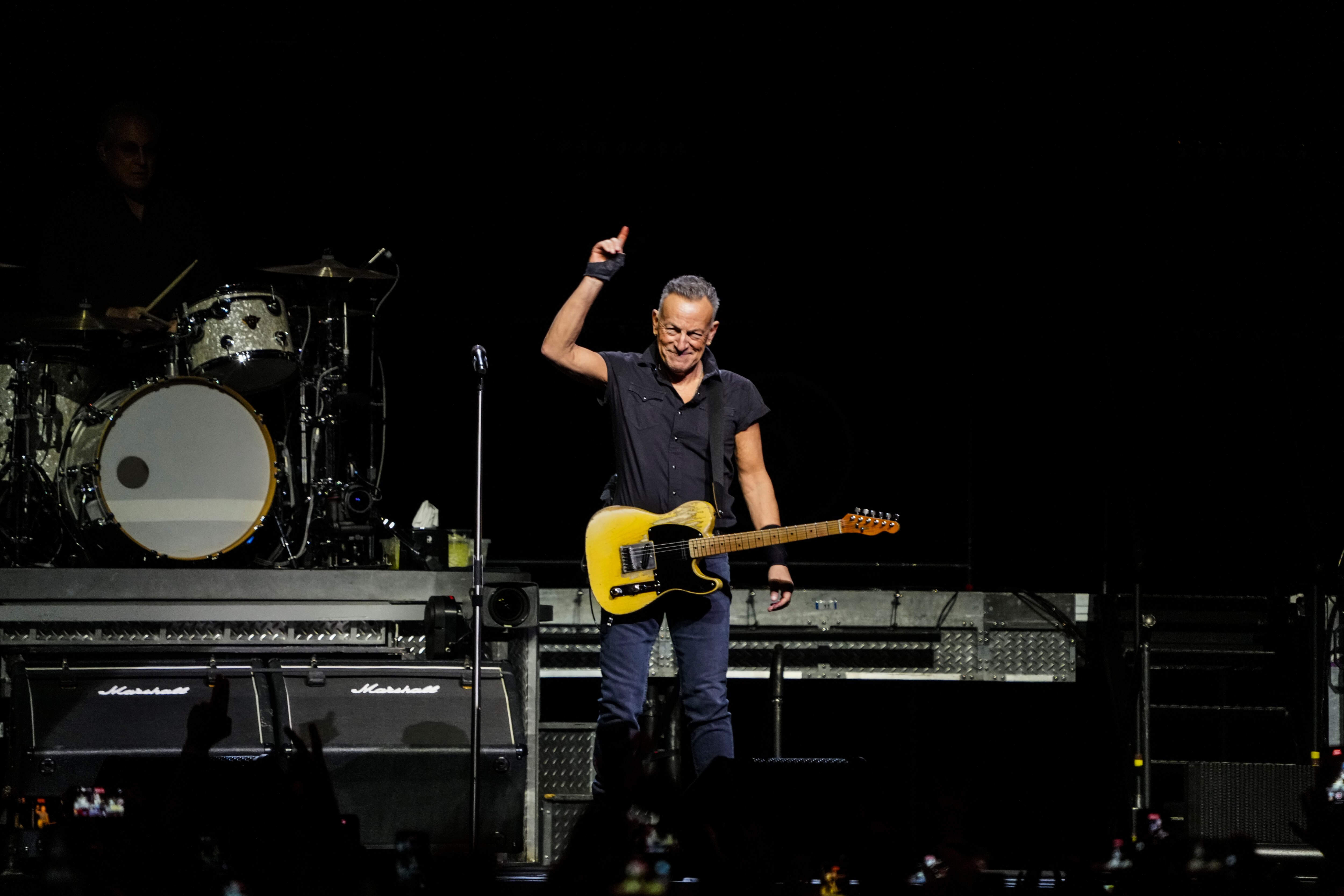Bruce Springsteen performed the first concert at CFG Bank Arena post renovations on April 7, 2023.