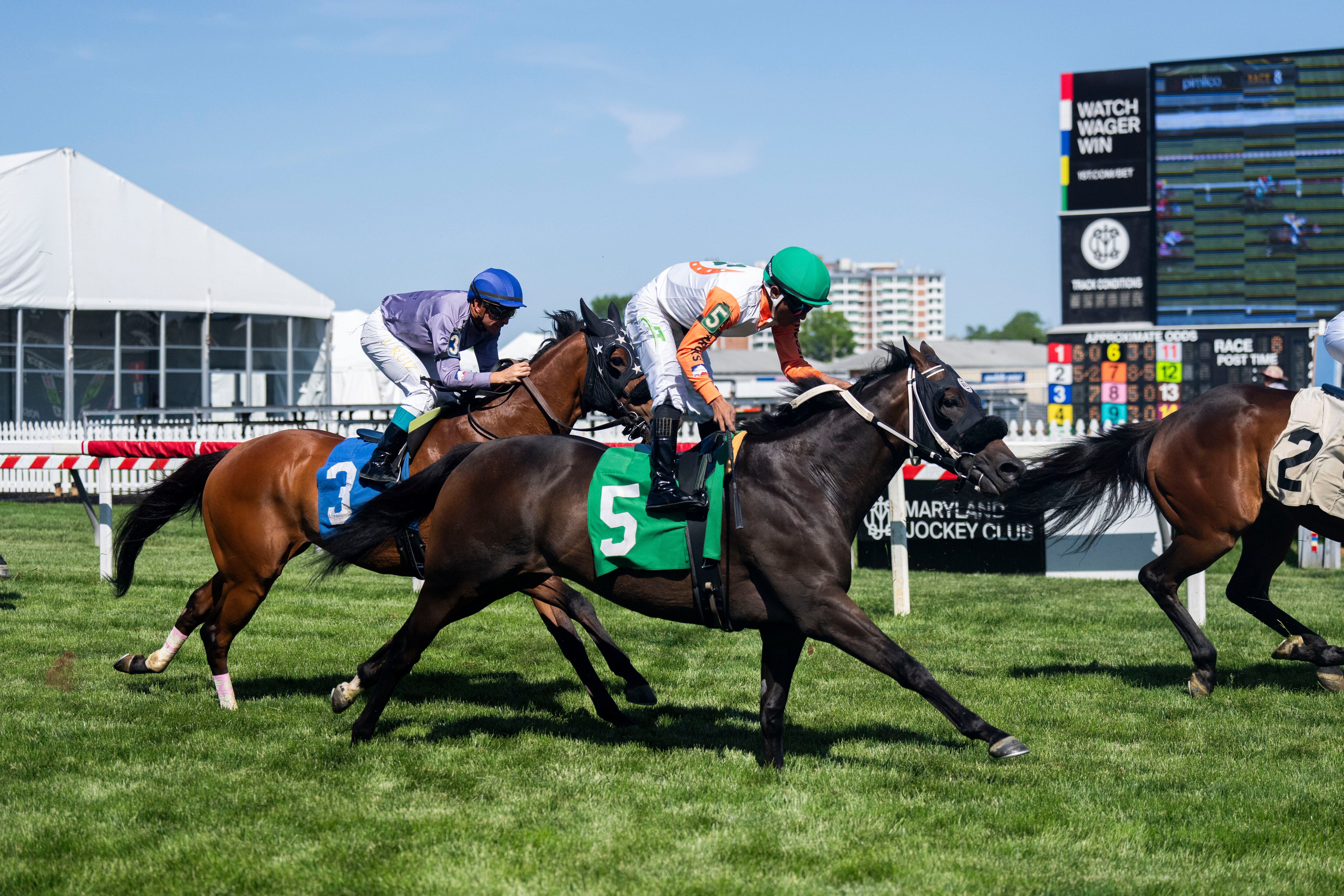 The National Thoroughbred League kicked off the 2025 season with the Pimlico Cup.