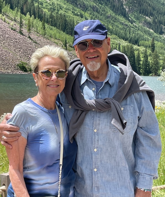 Howard Janet with Ronnie Glaser, who was his significant other before his passing.